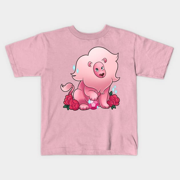 Pink Lion Steven Universe Kids T Shirt TeePublic